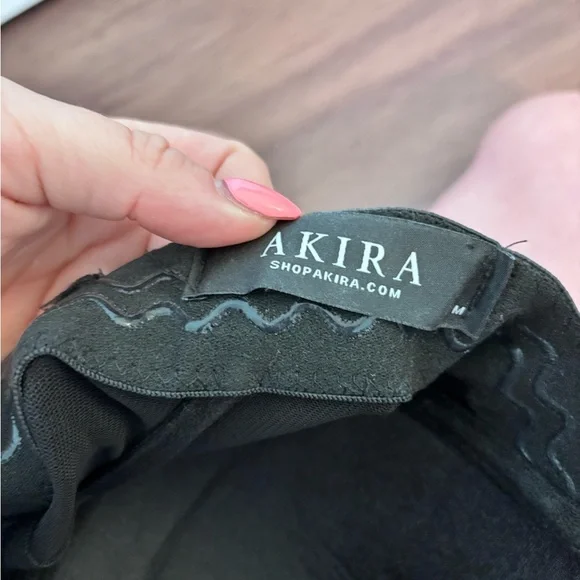 Akira stunning rhinestone corset/ bustier style crop top - Picture 8 of 8